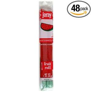 Joray Fruit Roll, Watermelon, 1 Ounce Units (Pack of 48)  