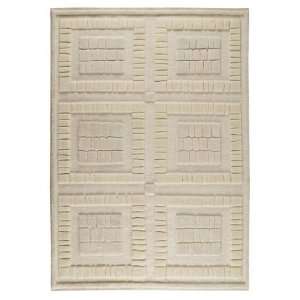   The Basics Bergamo White Returnable Sample Area Rug