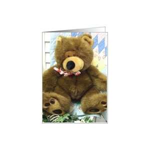 Bear Hug Valentine Card