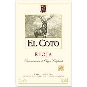    El Coto De Rioja Rioja White 2010 750ML Grocery & Gourmet Food