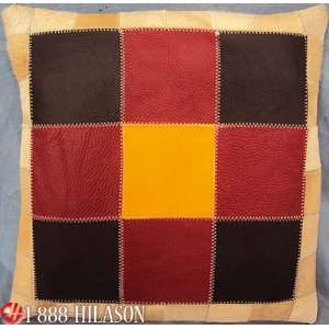  Decorative Cowhide Leather Pillow Cover