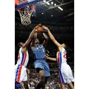 Washington Wizards v Detroit Pistons Andray Blatche, Jason Maxiell 