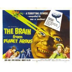  The Brain From Planet Arous Movie Poster (22 x 28 Inches 