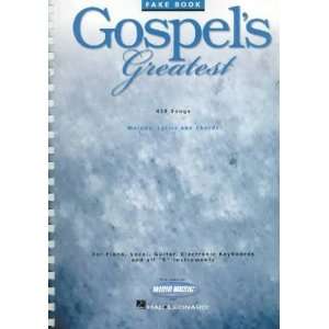  Gospels Greatest Fake Book **ISBN 9780634004247 