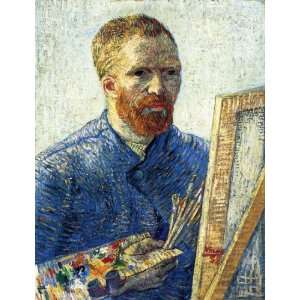   Portrait as a Painter Vincent van Gogh Hand Painte