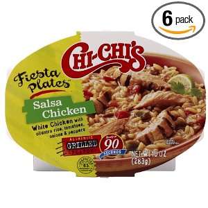Chi Chis Salsa Chicken Micro Tray, 10 Ounce (Pack of 6)  