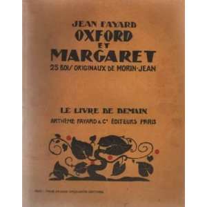   et margaret; 25 bois originaux de Morin Jean Fayard Jean Books