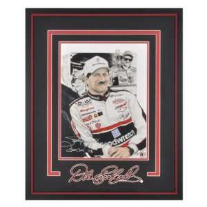 Dale Earnhardt   Legendary Intimidation   Framed 11x15 Lithograph with 