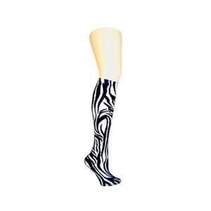  Violet Love Legwear   Trouser Sock, Zebra Wild Health 