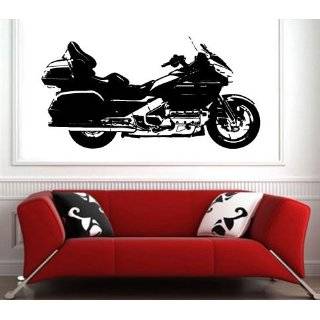 Wall Sticker Mural Vinyl Motorcycles Honda Gl 1800 Goldwing S6369