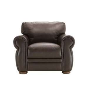  Marsala Brown Leather Chair