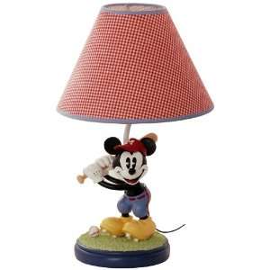  Disney Vintage Mickey Lamp Base and Shade Baby