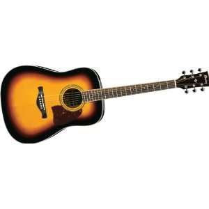  Ibanez Aw300vs Artwood Dreadnought Acoustic Guitar Vintage 