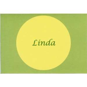  Lime and Lemon Note Cards