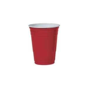  Solo Jack Frost Plastic Cup Red   16 Oz. Health 