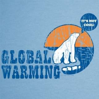 Global Warming solar panel energy polar bear T Shirt  