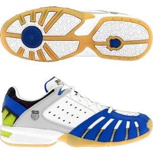  K Swiss Mens Spinshot Tennis Shoe (White/Blue) Sports 