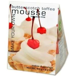    Butterscotch Toffee Mousse   Foxys Gourmet