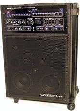 Vocopro GIGMASTER DVD CD G Karaoke Machine System, 6 Speakers, 180 