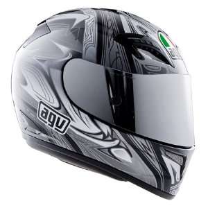  AGV T 2 Helmet , Color Black/Gunmetal, Size 3XL 