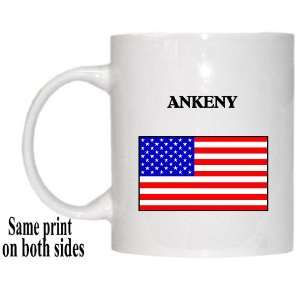  US Flag   Ankeny, Iowa (IA) Mug 