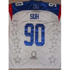  Ndamukong Suh signed autographed Authentic jersey Detroit Lions 