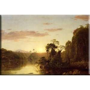   on the Magdalena 16x11 Streched Canvas Art by Church, Frederic Edwin