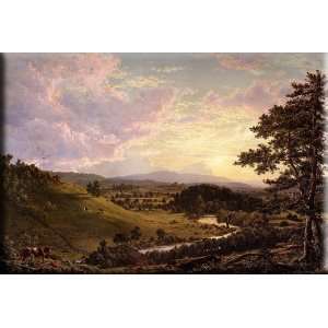   . 16x11 Streched Canvas Art by Church, Frederic Edwin