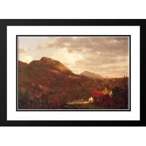  Church, Frederic Edwin 40x28 Framed and Double Matted 