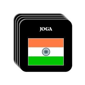  India   JOGA Set of 4 Mini Mousepad Coasters Everything 