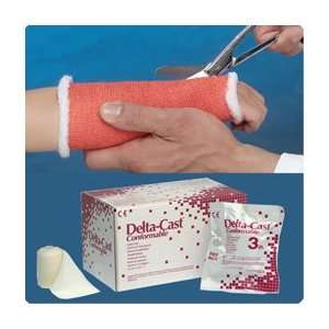   Tapes Delta Cast Polyester Casting Tape, Color Red, Size Health