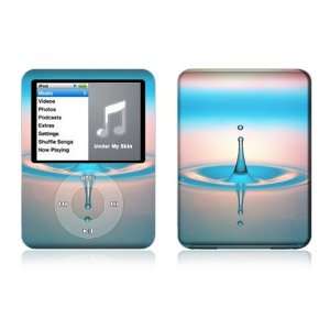 Apple iPod Nano (3rd Gen) Skin Decal Sticker   Water Drop