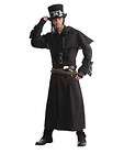 Steampunk Duster Black Halloween Costume 1 pc One Size