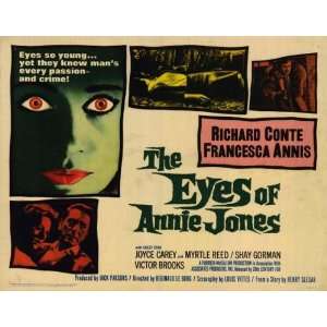  The Eyes of Annie Jones Movie Poster (22 x 28 Inches 