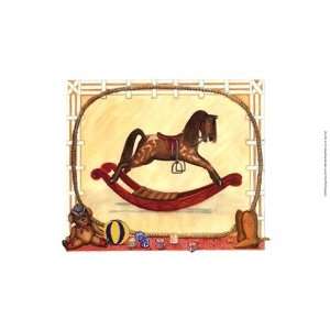  Rocking Horse (D) II by Tara Friel 12x10 Toys & Games