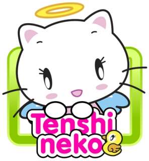 TENSHI NEKO Official Shopper Tote Bag Japan Anime NEW  