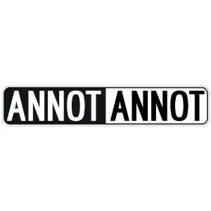   NEGATIVE ANNOT  STREET SIGN