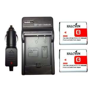  and Wall Charger with Car Charger Kit for Sony NP BG1 CyberShot DSC 