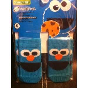  New Authentic Sesame Street Cookie Monster pet socks 