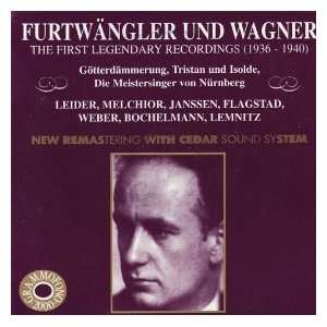  Furtwangler Und Wagner The First Legendary Recordings 