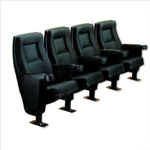    RCKR 4 Contour Row of Four Rocker Home Theater Chairs Toys & Games