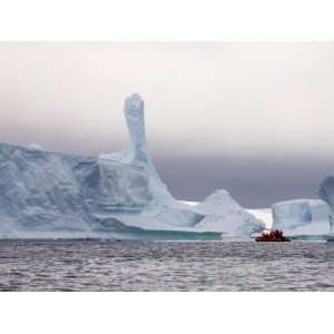  Icebergs Near Pleneau Island, Lemaire Channel, Antarctic 