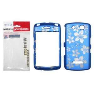  Blue Hawaii Flower Illusion Snap On Hard Crystal Cover 