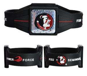  Seminoles Large Power Force Ion Wrist Band (NEW) Bracelet FSU  