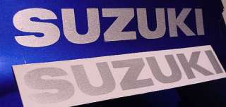 SILVER Suzuki srad 750 gsxr 600 katana 1000 sv decal  