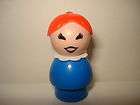 FISHER PRICE LITTLE PEOPLE ALL PLASTIC MEXICAN SESAME ST AQUA BOY BLUE 