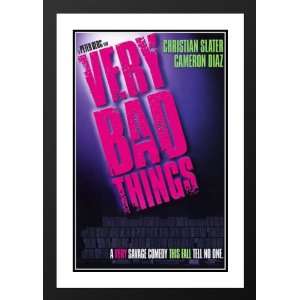  Very Bad Things Framed and Double Matted 20x26 Movie 