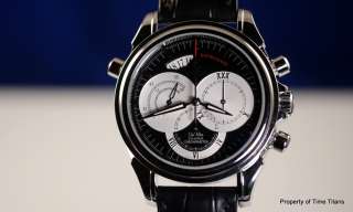 OMEGA DE VILLE CO AXIAL RATTRAPANTE CHRONOGRAPH BLACK  