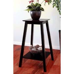  Antique Accent Table Collection Plant/phone Stand Espresso 