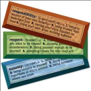  Character Education Bookmarks   36 per set Office 
